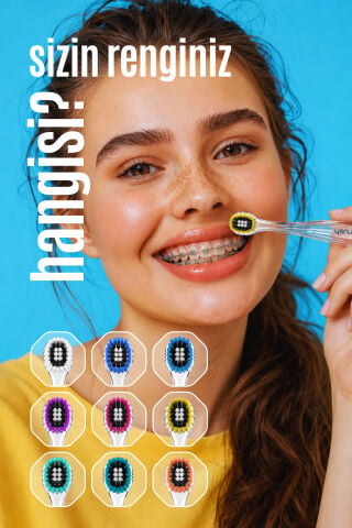 Octabrush® OrthoCare Premium Ortodontik Diş Fırçası